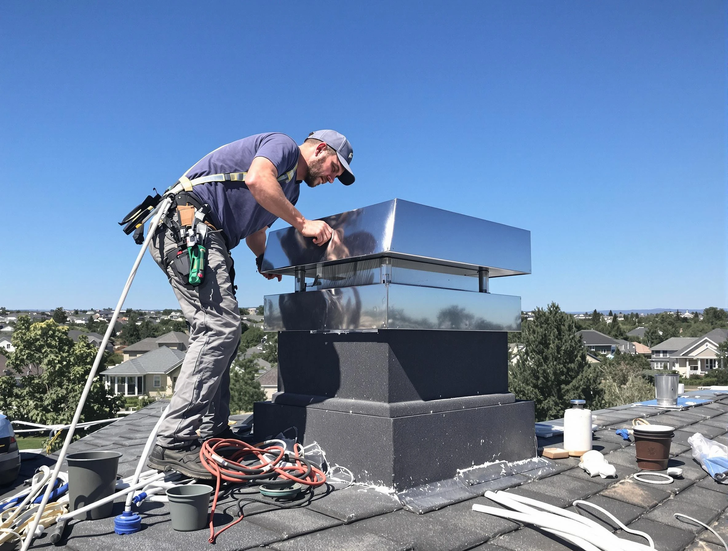 Chimney Cap Services in East Brunswick